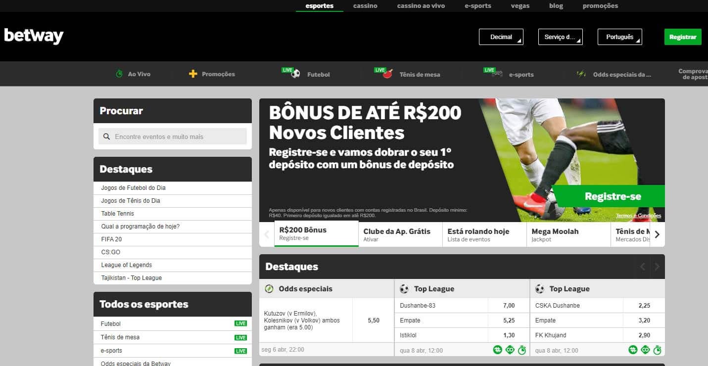 Betway Brasil website 729087